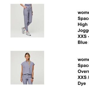 FIGS SET Vapor Blue Space